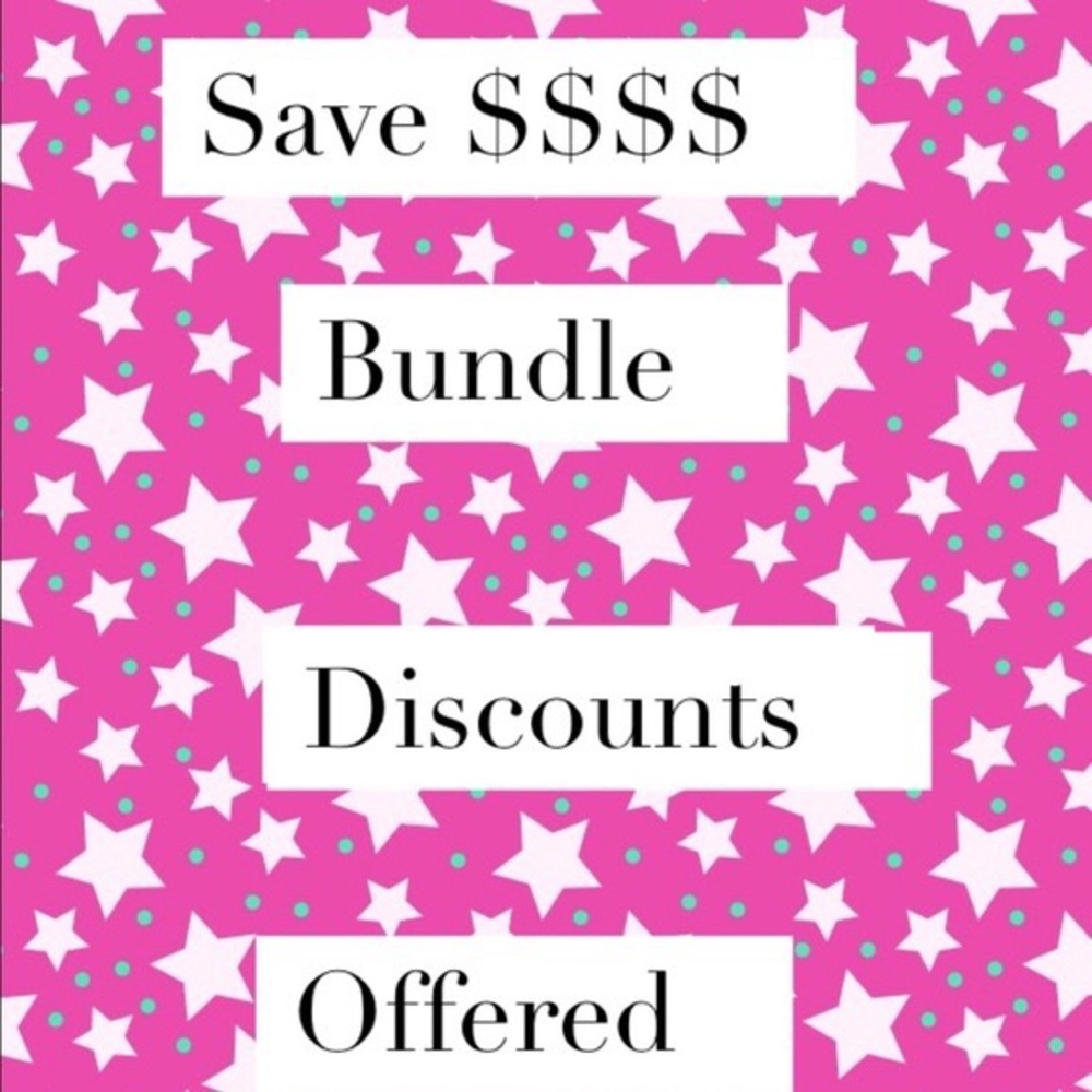 DISCOUNTS FOR BUNDLES!! 💘